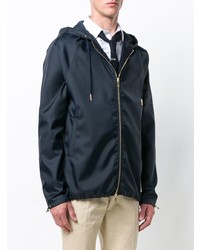 Мужская темно-синяя ветровка от Thom Browne