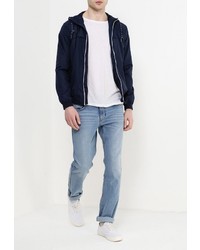 Мужская темно-синяя ветровка от Piazza Italia