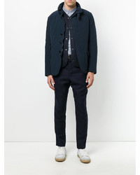 Мужская темно-синяя ветровка от Aspesi