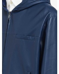 Мужская темно-синяя ветровка от Prada