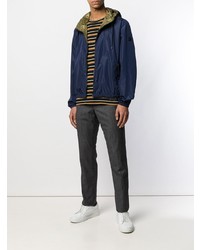 Мужская темно-синяя ветровка от Fay