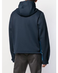 Мужская темно-синяя ветровка от Prada