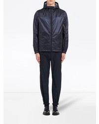Мужская темно-синяя ветровка от Prada