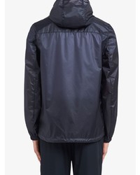 Мужская темно-синяя ветровка от Prada