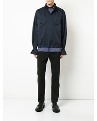 Мужская темно-синяя ветровка от Oamc