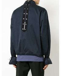 Мужская темно-синяя ветровка от Oamc