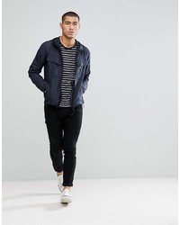 Мужская темно-синяя ветровка от Brave Soul