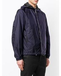 Мужская темно-синяя ветровка от Prada