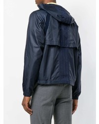 Мужская темно-синяя ветровка от Thom Browne