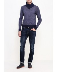 Мужская темно-синяя водолазка от B.Men