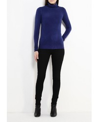 Женская темно-синяя водолазка от Bruebeck