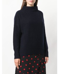 Женская темно-синяя водолазка от Vince