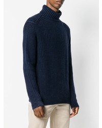 Мужская темно-синяя водолазка от Iris von Arnim