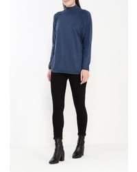 Женская темно-синяя водолазка от Delicate Love