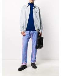 Мужская темно-синяя водолазка от Ambush