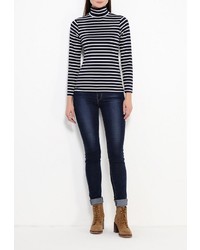 Женская темно-синяя водолазка от Fantasy