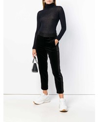 Женская темно-синяя водолазка от Stefano Mortari