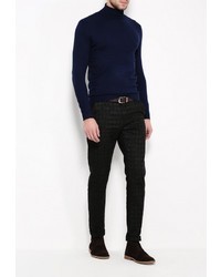 Мужская темно-синяя водолазка от Gianni Lupo