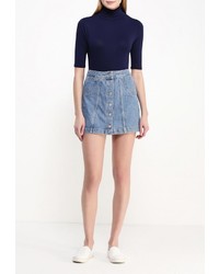 Женская темно-синяя водолазка от Influence