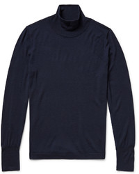 Мужская темно-синяя водолазка от Acne Studios