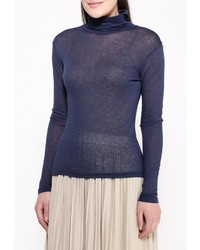 Женская темно-синяя водолазка от Levall