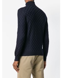 Мужская темно-синяя водолазка от Tagliatore