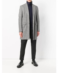 Мужская темно-синяя водолазка от Paolo Pecora