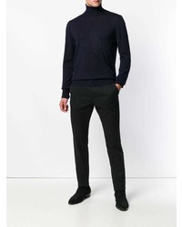 Мужская темно-синяя водолазка от Just Cavalli