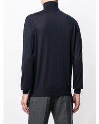 Мужская темно-синяя водолазка от Cruciani