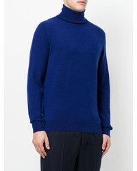 Мужская темно-синяя водолазка от Laneus