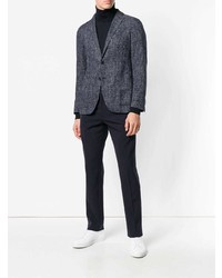 Мужская темно-синяя водолазка от Zanone