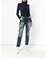 Женская темно-синяя водолазка от Iceberg