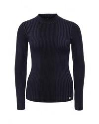 Женская темно-синяя водолазка от Troll