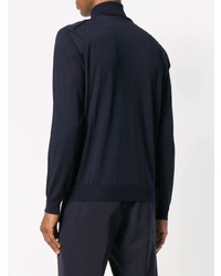 Мужская темно-синяя водолазка от Corneliani