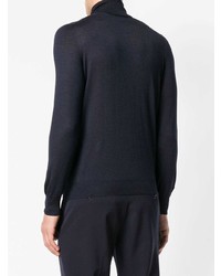 Мужская темно-синяя водолазка от Tagliatore