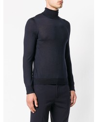 Мужская темно-синяя водолазка от Tagliatore