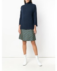 Женская темно-синяя водолазка от Steffen Schraut