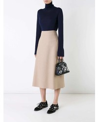 Женская темно-синяя водолазка от Studio Nicholson