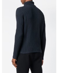 Мужская темно-синяя водолазка от Rrd