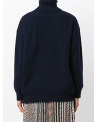 Женская темно-синяя водолазка от Stella McCartney