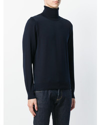 Мужская темно-синяя водолазка от Paul & Shark