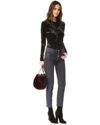 Женская темно-синяя водолазка от Only Hearts