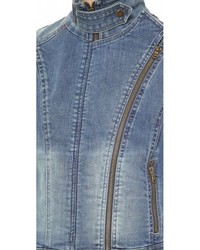 Женская темно-синяя джинсовая безрукавка от DL1961