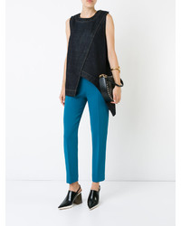 Темно-синяя джинсовая блузка от Marni