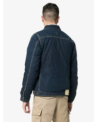 Мужская темно-синяя джинсовая куртка от VISVIM