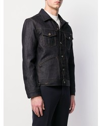 Мужская темно-синяя джинсовая куртка от Tom Ford