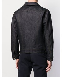 Мужская темно-синяя джинсовая куртка от Tom Ford