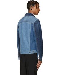 Мужская темно-синяя джинсовая куртка от Lanvin