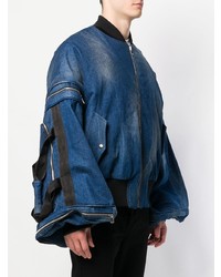 Мужская темно-синяя джинсовая куртка от Diesel Red Tag