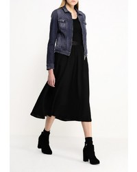 Женская темно-синяя джинсовая куртка от BOSS ORANGE